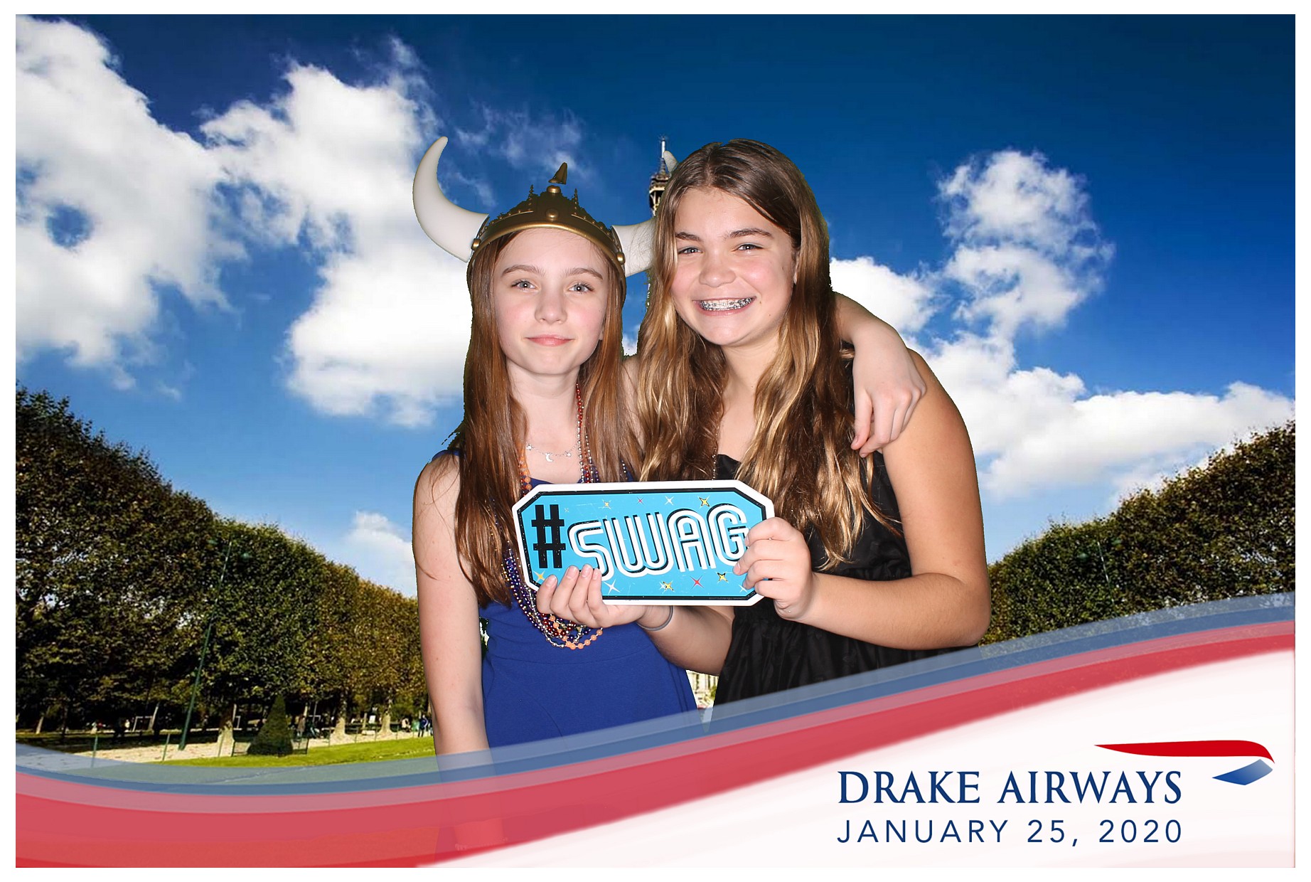 Drake Airways | View more photos from the event at gallery.photoboothcincy.com/u/PhotoBoothCincy/Drake-Airways